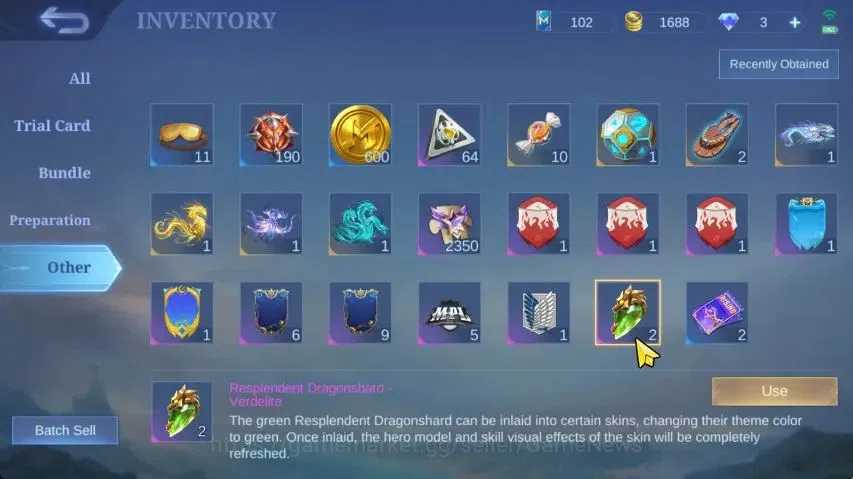 Mobile Legends: Bang Bang Accounts Hero 81|Skin 124|Highest Imo 101|Floryn Sanrio,3 L image 17