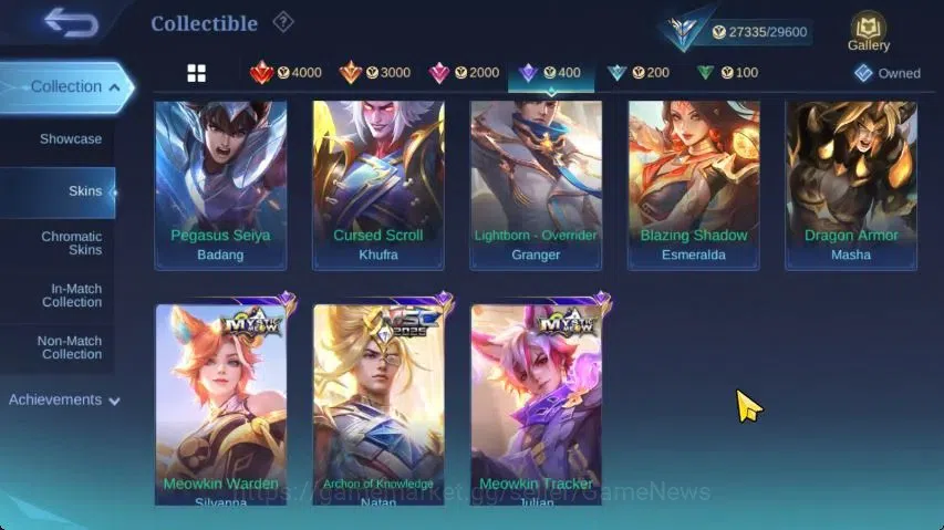 Mobile Legends: Bang Bang Accounts Hero 81|Skin 124|Highest Imo 101|Floryn Sanrio,3 L image 6