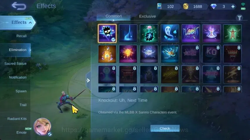 Mobile Legends: Bang Bang Accounts Hero 81|Skin 124|Highest Imo 101|Floryn Sanrio,3 L image 9