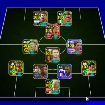 eFootball Accounts Legends & Iconic Players Android|Big Time Jamal Musiala '23|15 Epic Peter Schmeichel,Daniele De