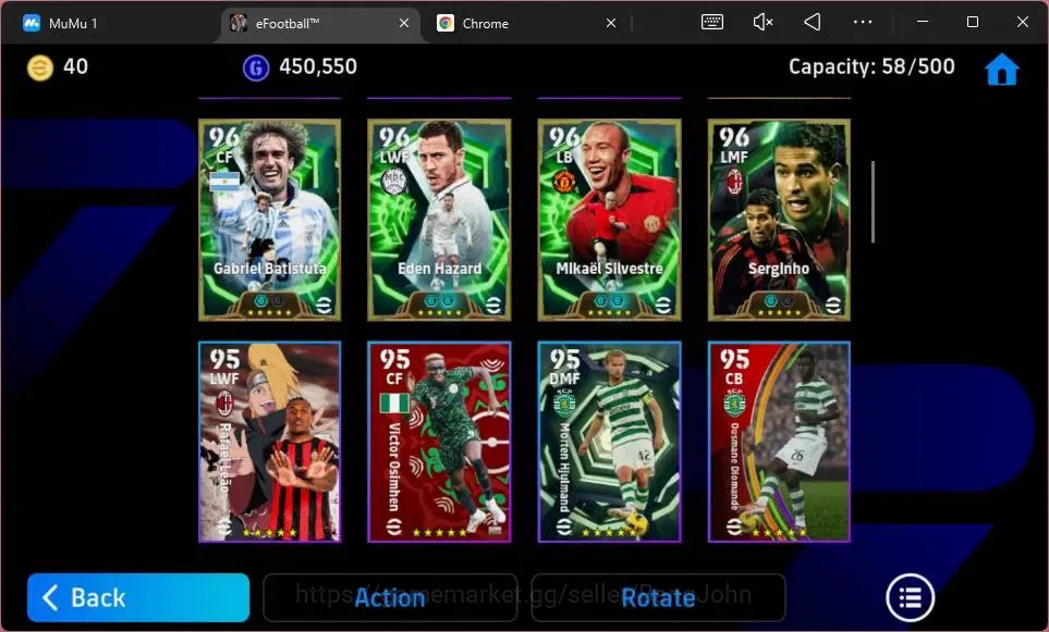 eFootball Accounts ANDROID|PW 3136|E-BT Zlatan Ibrahimovic|SHW Dean H image 6