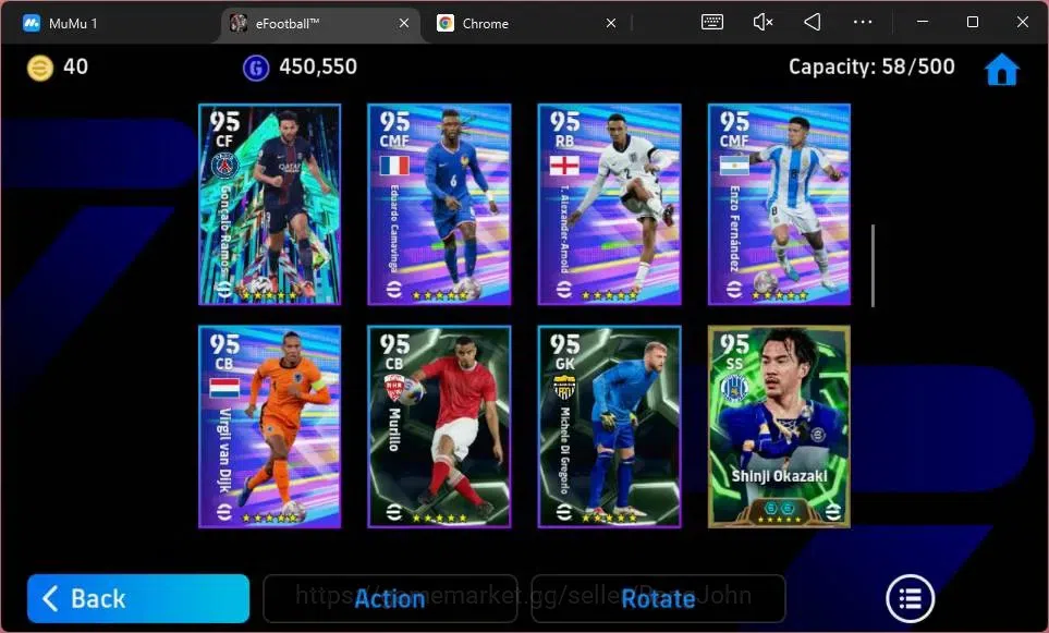 eFootball Accounts ANDROID|PW 3136|E-BT Zlatan Ibrahimovic|SHW Dean H image 7