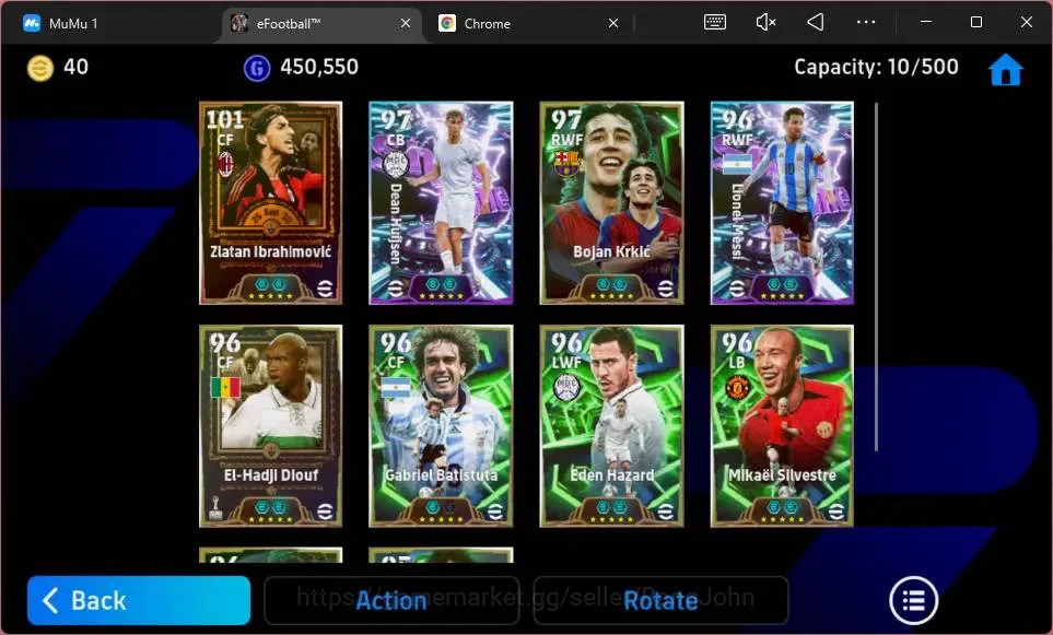 eFootball Accounts ANDROID|PW 3136|E-BT Zlatan Ibrahimovic|SHW Dean H image 8
