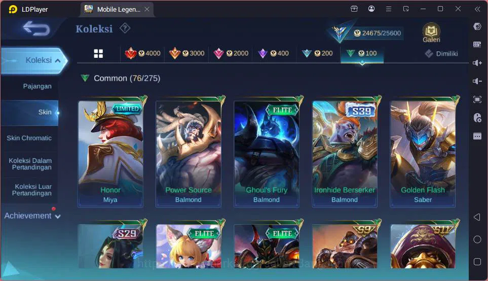Mobile Legends: Bang Bang Accounts GLOBAL|Hero 83|Skin 122|CC Kufra,Light Tigreal,Sai image 12