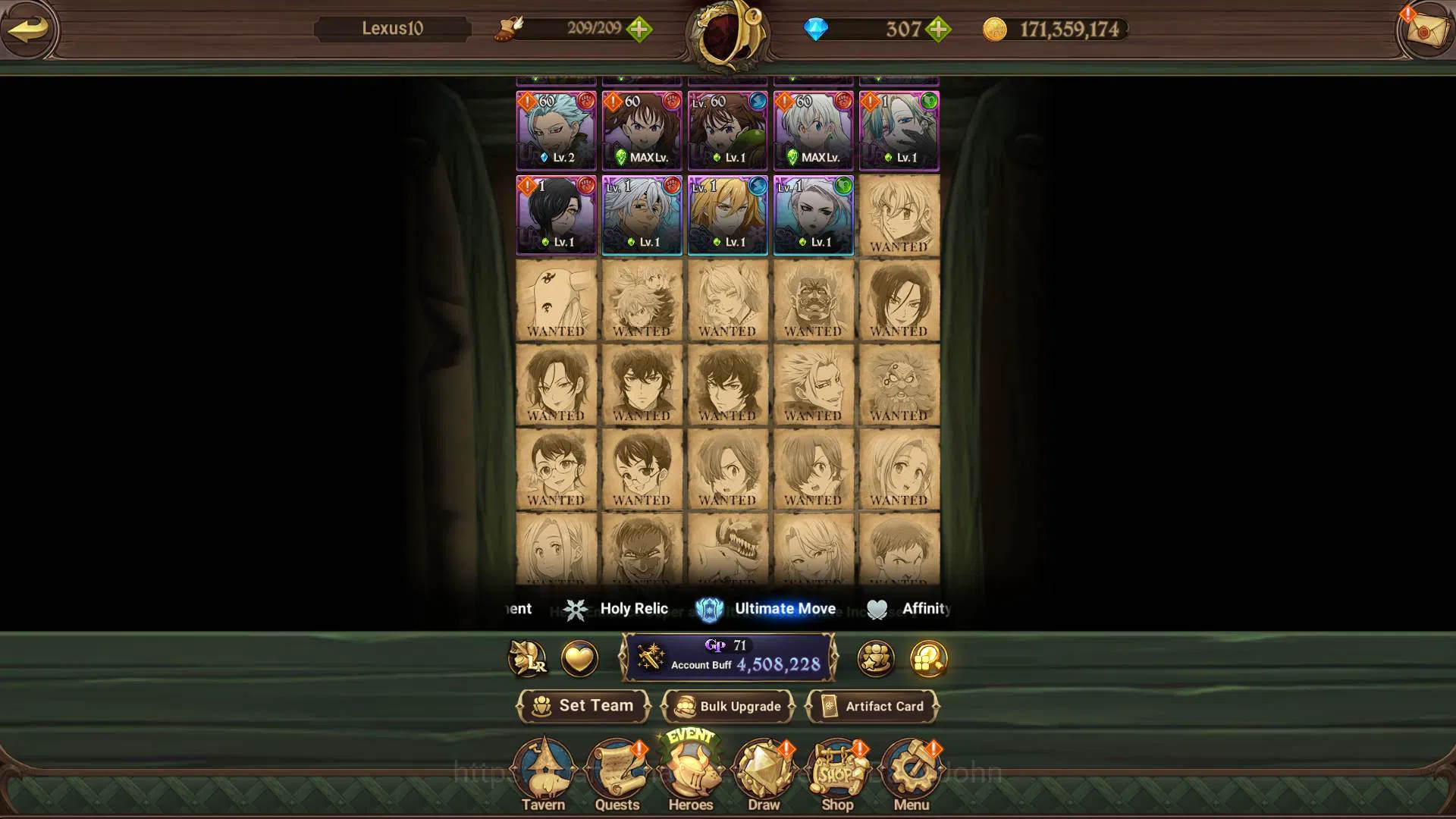 The Seven Deadly Sins: Grand Cross Accounts GLOBAL|4.5M CC|DM 307|3LR Roxy3/6,Elizabeth3/6,Cus image 7