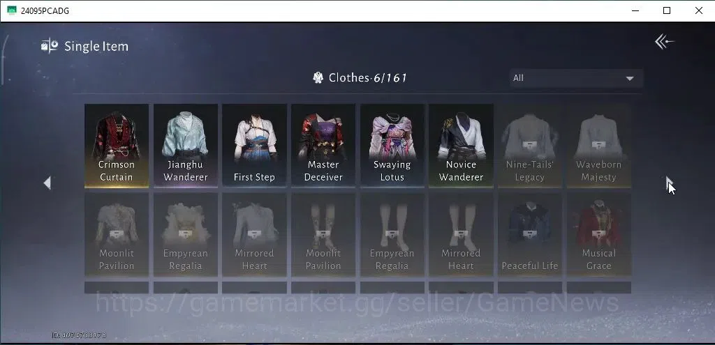 Where Winds Meet Accounts GLOBAL|Lv 5|Starter|GS 3726|Crimson Curtain+Anthem image 10