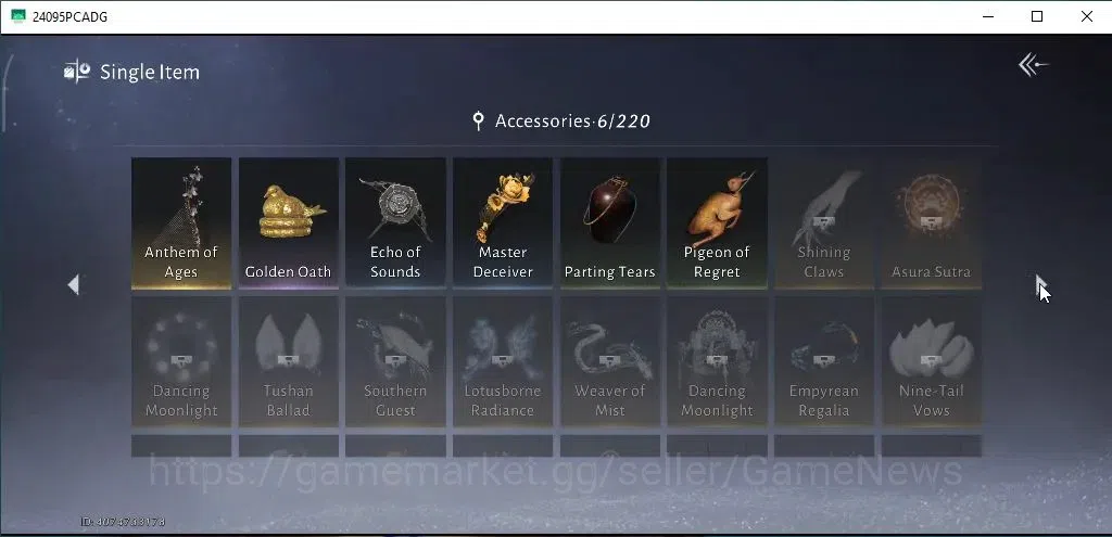Where Winds Meet Accounts GLOBAL|Lv 5|Starter|GS 3726|Crimson Curtain+Anthem image 13