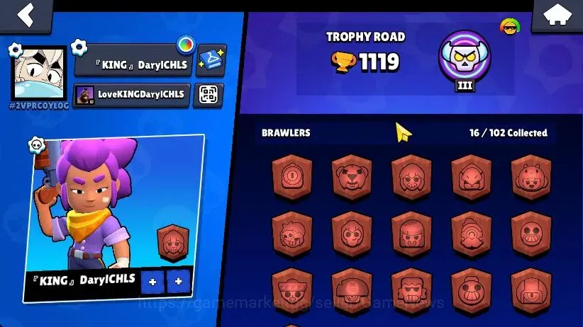 Brawl Stars Accounts 1119 Trophy|5K Bling|16 Brawlers 3 Max Lvl [Bo,Pen image 11
