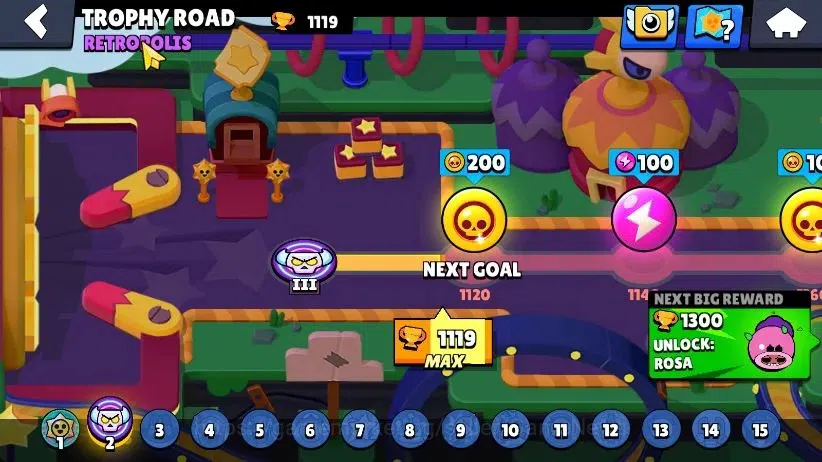 Brawl Stars Accounts 1119 Trophy|5K Bling|16 Brawlers 3 Max Lvl [Bo,Pen image 12