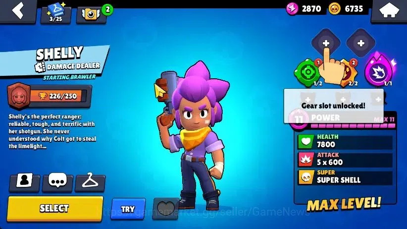 Brawl Stars Accounts 1119 Trophy|5K Bling|16 Brawlers 3 Max Lvl [Bo,Pen image 13