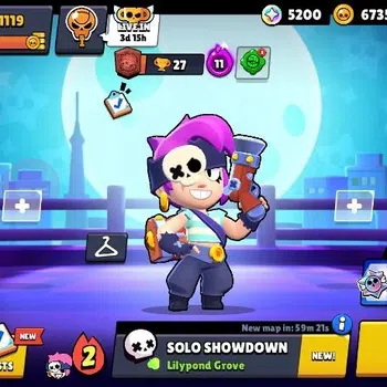 Brawl Stars Accounts 1119 Trophy|5K Bling|16 Brawlers 3 Max Lvl [Bo,Penny,Shelly,Nita,Poco]|3K PP 6K Coins|CN ON|Take