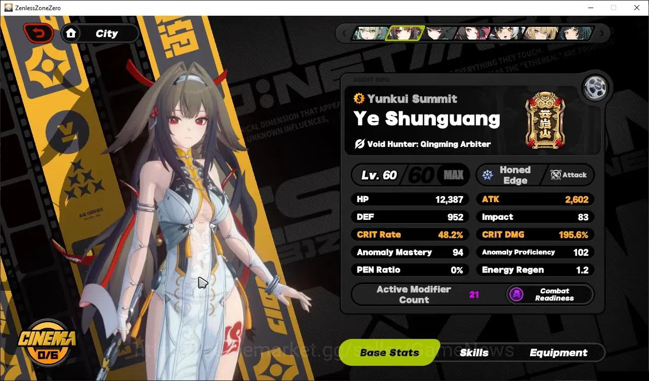 Zenless Zone Zero Accounts ASIA|IK 56|Free HSR+GI|11 LMT,2AOD,2VH,2 PremT([YS image 10