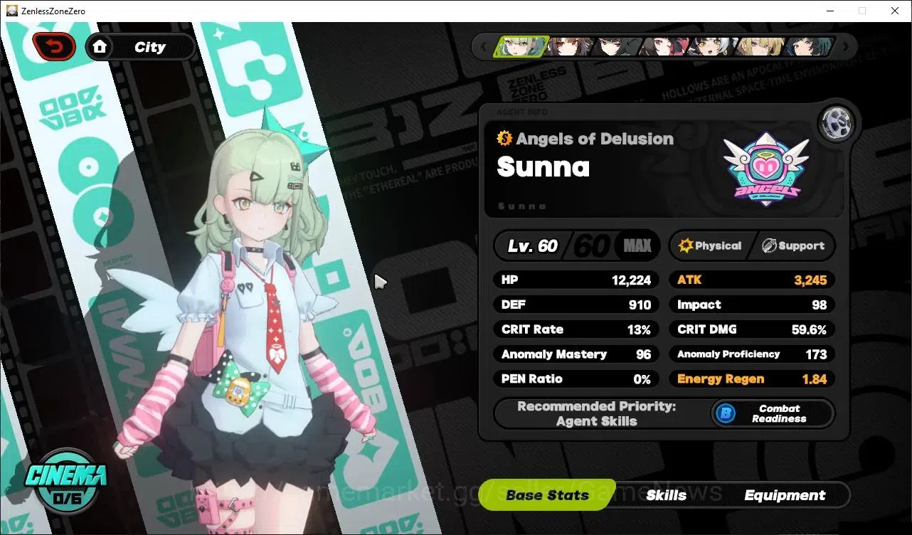 Zenless Zone Zero Accounts ASIA|IK 56|Free HSR+GI|11 LMT,2AOD,2VH,2 PremT([YS image 13