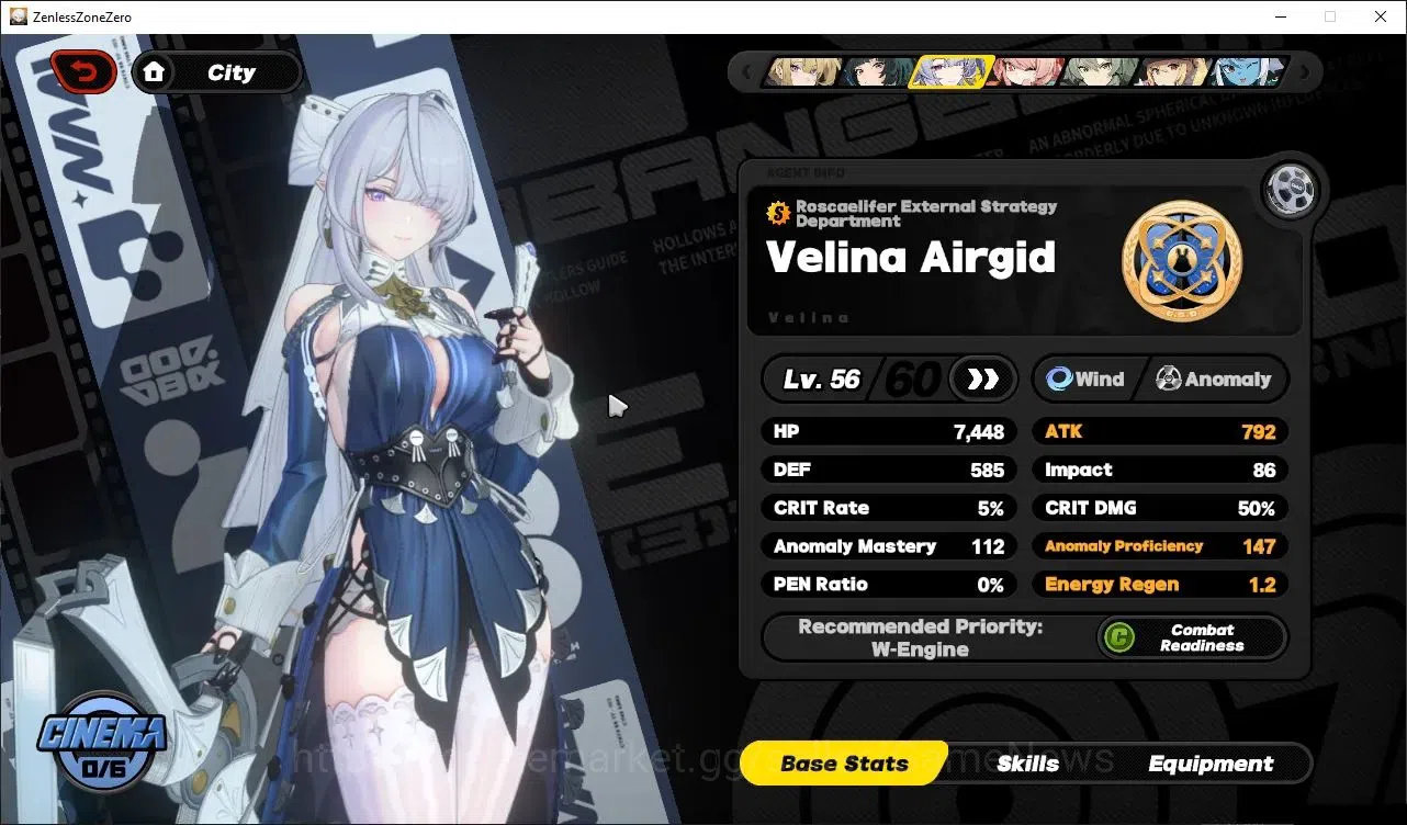Zenless Zone Zero Accounts ASIA|IK 56|Free HSR+GI|11 LMT,2AOD,2VH,2 PremT([YS image 17