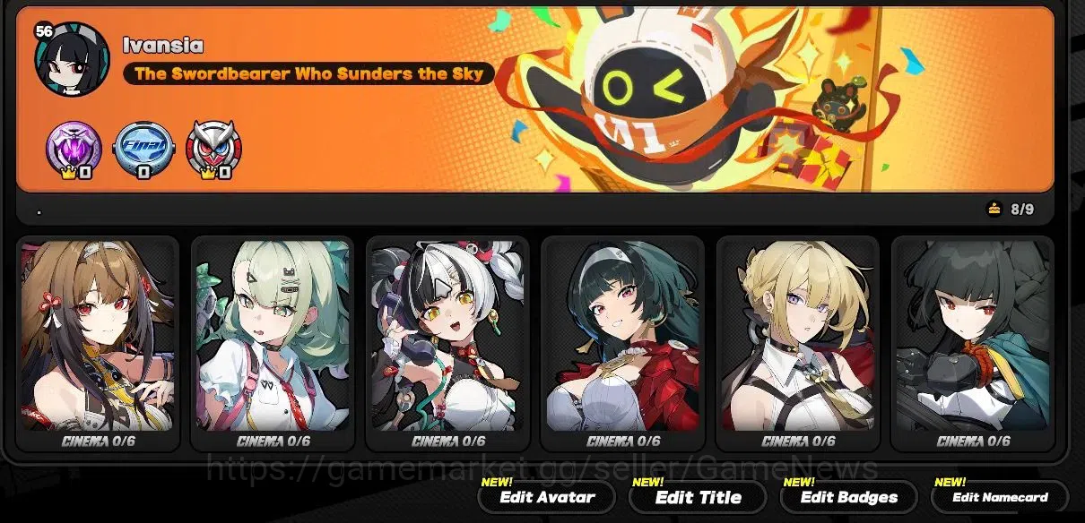 Zenless Zone Zero Accounts ASIA|IK 56|Free HSR+GI|11 LMT,2AOD,2VH,2 PremT([YS image 4