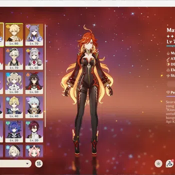 Genshin Impact Accounts Reroll ASIA|AR 45|2 Limited (Mavuika, Citlali) 2std(Keqing,Mona)|MC MALE|Take Email|Check SS|GI435B