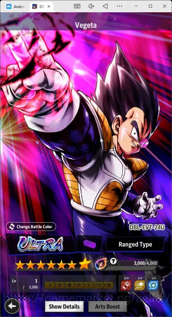 Dragon Ball Legends Accounts High-End Android |Lvl 157|18M Total Power|3K CC|3 LR|5 UL|LR Trunks&Gohan,SSG Shallet,Broly 11