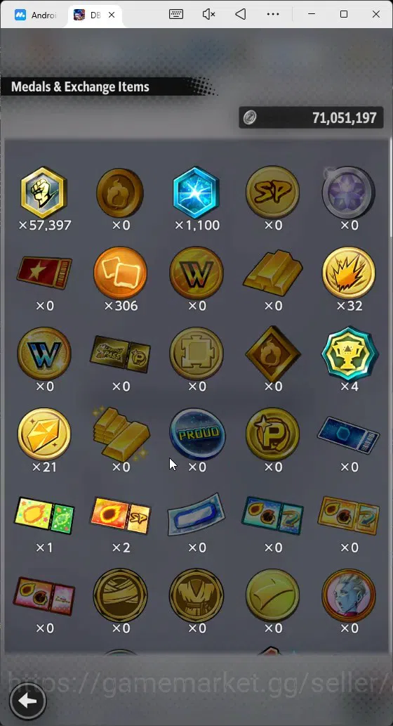 Dragon Ball Legends Accounts High-End Android |Lvl 157|18M Total Power|3K CC|3 LR|5 UL|LR Trunks&Gohan,SSG Shallet,Broly 2