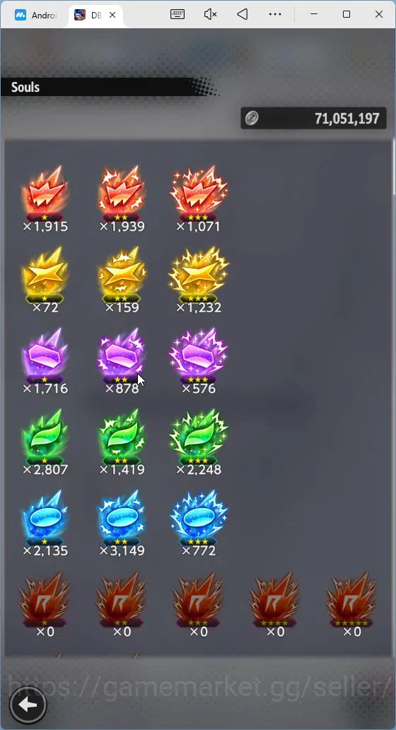 Dragon Ball Legends Accounts High-End Android |Lvl 157|18M Total Power|3K CC|3 LR|5 UL|LR Trunks&Gohan,SSG Shallet,Broly 5