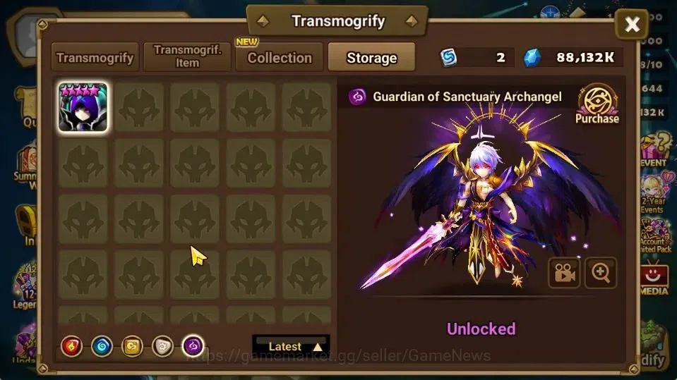 Summoners War: Sky Arena Accounts GLOBAL Lv 90|3 LD[Son Zhang Lao,Fermion,Liliana]|1 image 12