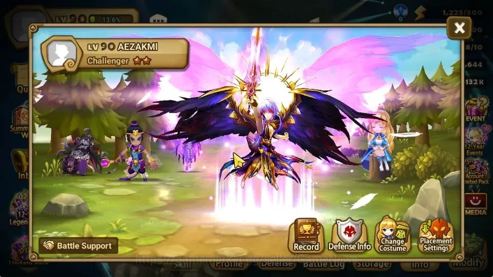 Summoners War: Sky Arena Accounts GLOBAL Lv 90|3 LD[Son Zhang Lao,Fermion,Liliana]|1 image 2