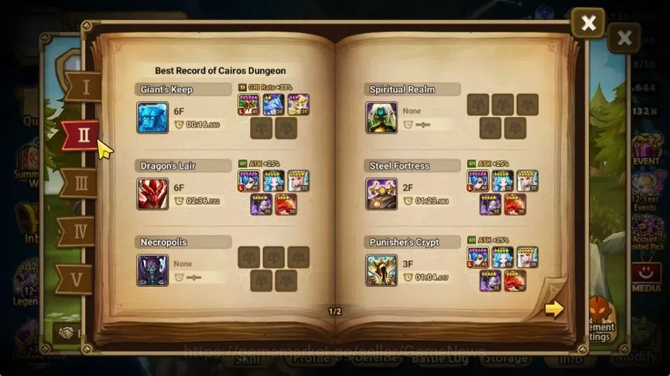 Summoners War: Sky Arena Accounts GLOBAL Lv 90|3 LD[Son Zhang Lao,Fermion,Liliana]|1 image 4