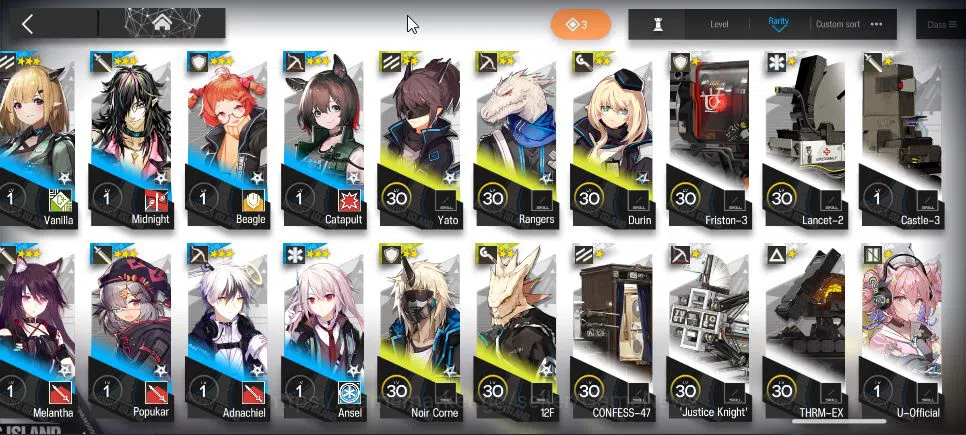 Arknights Accounts Lv 86|182 OP + 26 Skin| 7 Limited |Sakiko, Yu, ETN image 11