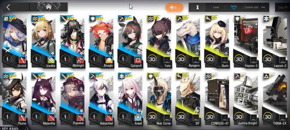 Arknights Accounts Lv 86|182 OP + 26 Skin| 7 Limited |Sakiko, Yu, ETN image 12