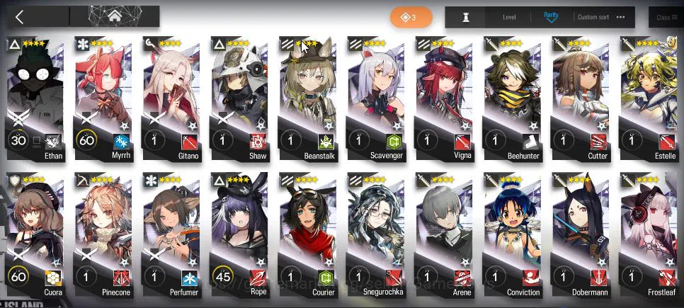 Arknights Accounts Lv 86|182 OP + 26 Skin| 7 Limited |Sakiko, Yu, ETN image 15