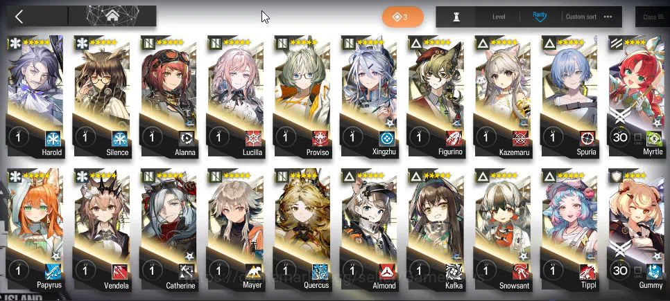 Arknights Accounts Lv 86|182 OP + 26 Skin| 7 Limited |Sakiko, Yu, ETN image 16