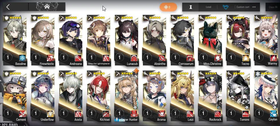 Arknights Accounts Lv 86|182 OP + 26 Skin| 7 Limited |Sakiko, Yu, ETN image 17