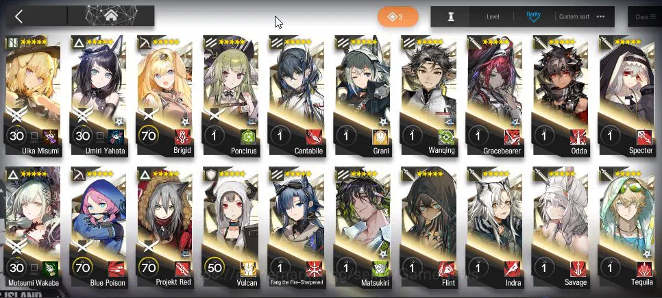 Arknights Accounts Lv 86|182 OP + 26 Skin| 7 Limited |Sakiko, Yu, ETN image 18