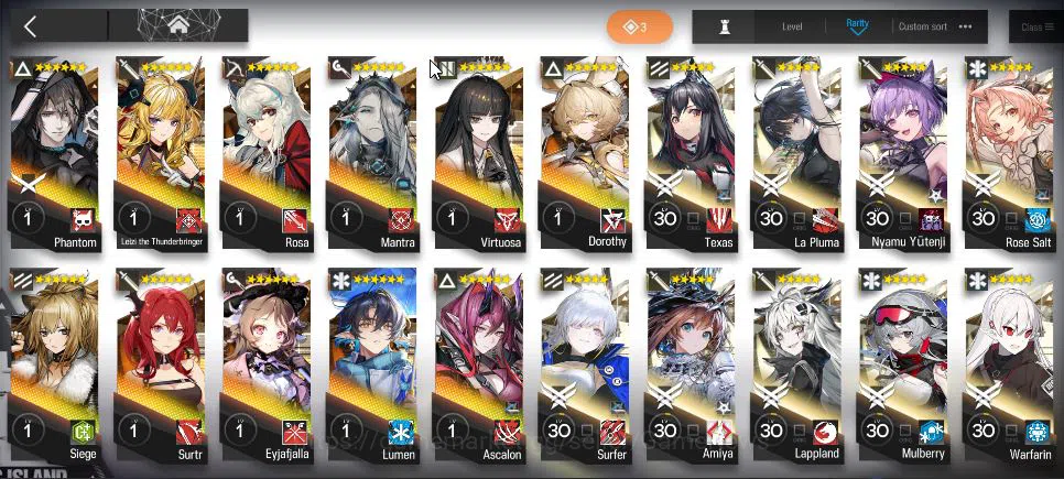 Arknights Accounts Lv 86|182 OP + 26 Skin| 7 Limited |Sakiko, Yu, ETN image 19
