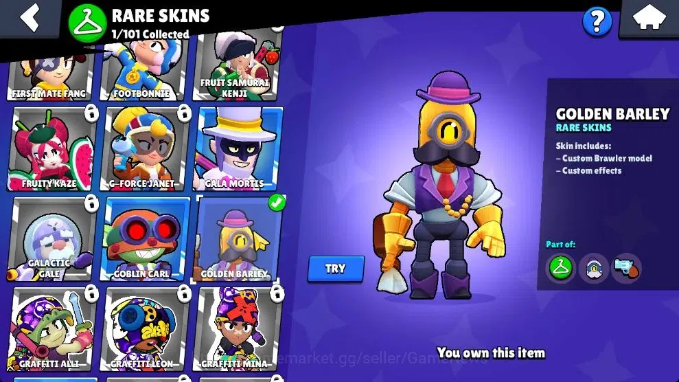 Brawl Stars Accounts 1021 Trophy|17 Brawlers 4 Max Lv [Byron,Edgar,Bo,S image 10