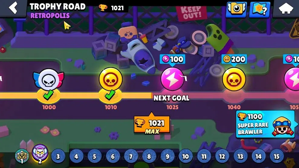 Brawl Stars Accounts 1021 Trophy|17 Brawlers 4 Max Lv [Byron,Edgar,Bo,S image 13