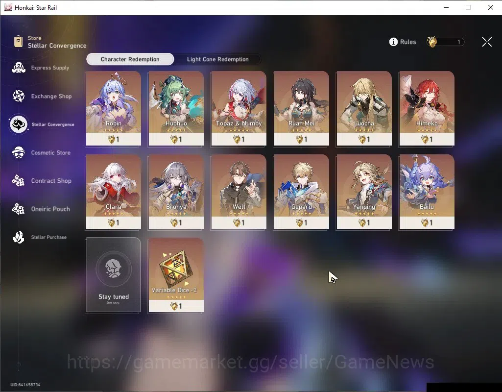 Honkai Star Rail Accounts ASIA|TL 60|Premium [SW 999+MorBlade]|9 Limited|1 G image 12