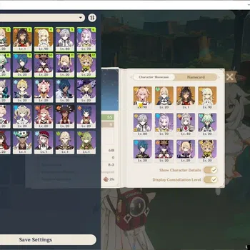 Genshin Impact Mid Game Asia|AR 55|1 Limited+3(*5Weapon)| LinneaC3+Sign |F image 1