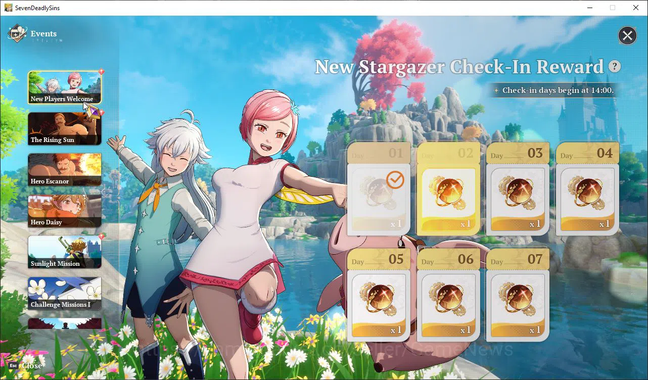 The Seven Deadly Sins: Origin Accounts EUROPE|Fresh Starter Lv 2|2 SSR, 1 Pick Up|Escanor image 5