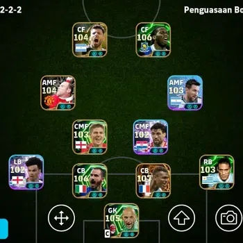 eFootball Accounts Legends & Iconic Players Mobile|PW 3214|Marcelo Desailly BigTime,Bonucci,Drogba,Abbiati,Nico ORelly