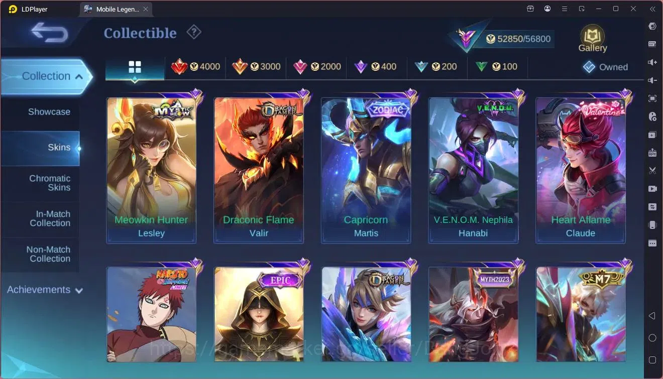 Mobile Legends: Bang Bang Accounts Global|Hero 102|Skin 249|Renowned|CC Natalia|Spong image 12