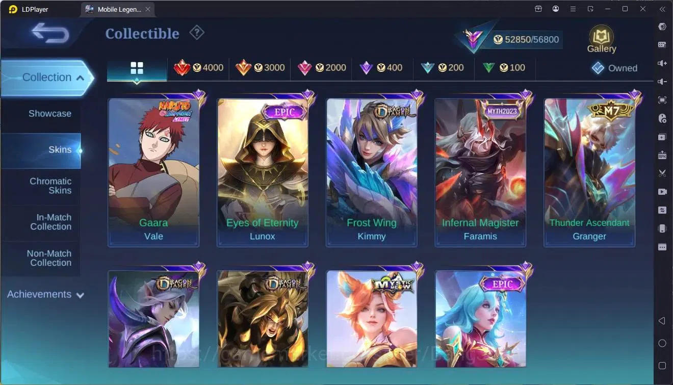 Mobile Legends: Bang Bang Accounts Global|Hero 102|Skin 249|Renowned|CC Natalia|Spong image 13
