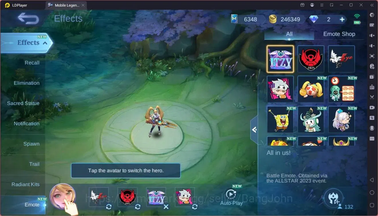 Mobile Legends: Bang Bang Accounts Global|Hero 102|Skin 249|Renowned|CC Natalia|Spong image 6
