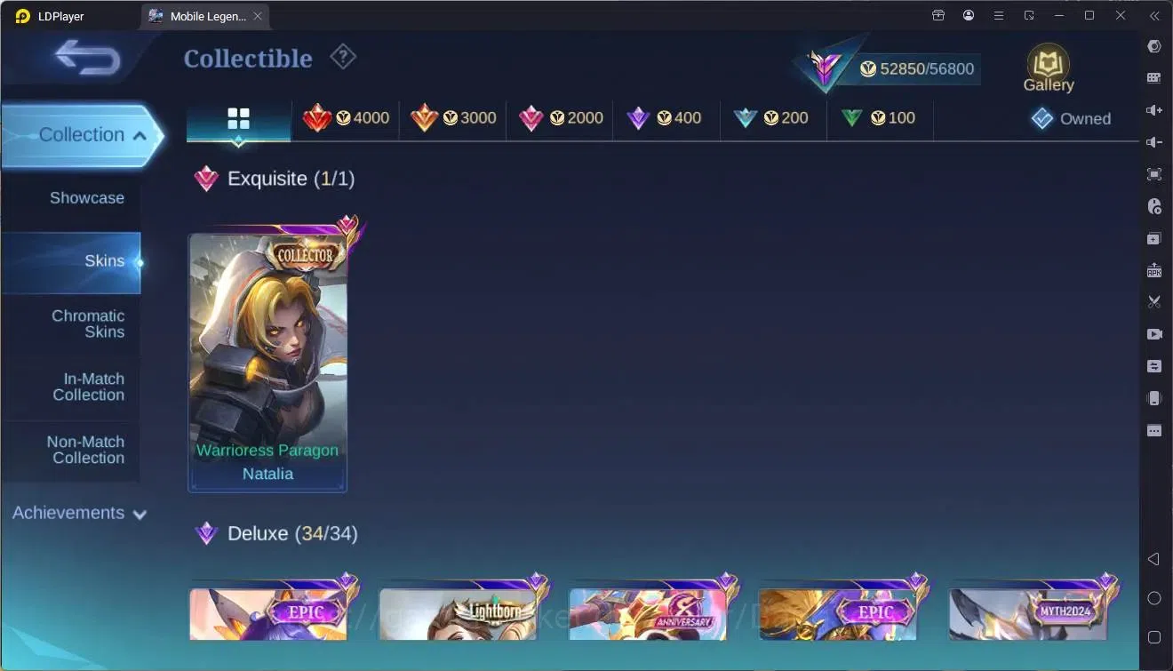 Mobile Legends: Bang Bang Accounts Global|Hero 102|Skin 249|Renowned|CC Natalia|Spong image 7