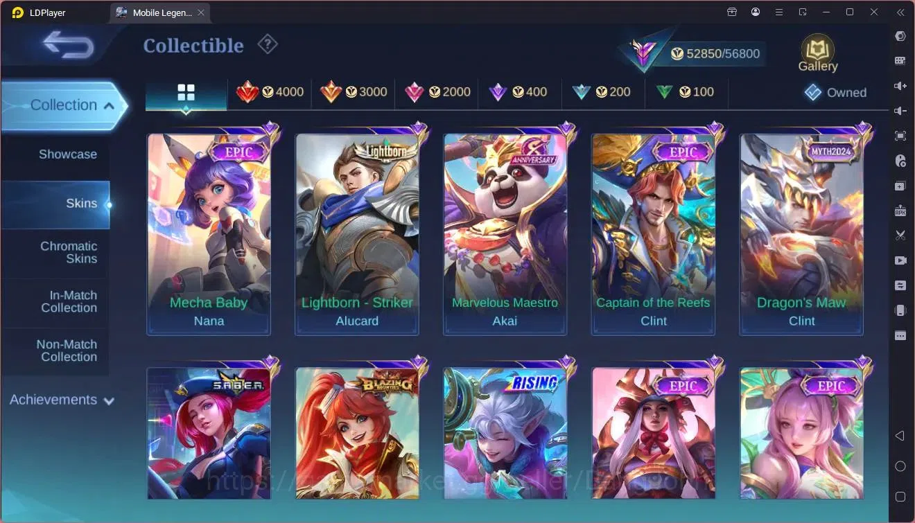 Mobile Legends: Bang Bang Accounts Global|Hero 102|Skin 249|Renowned|CC Natalia|Spong image 8