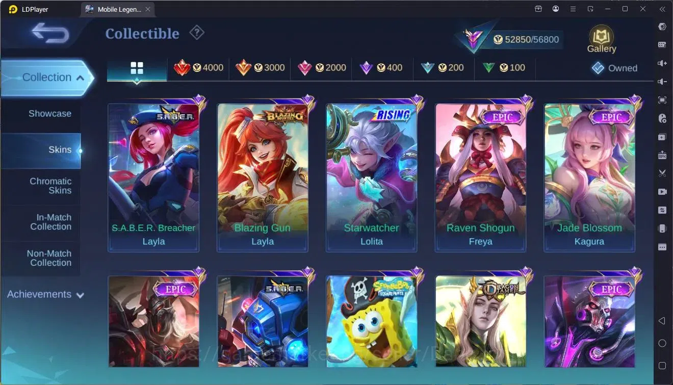 Mobile Legends: Bang Bang Accounts Global|Hero 102|Skin 249|Renowned|CC Natalia|Spong image 9