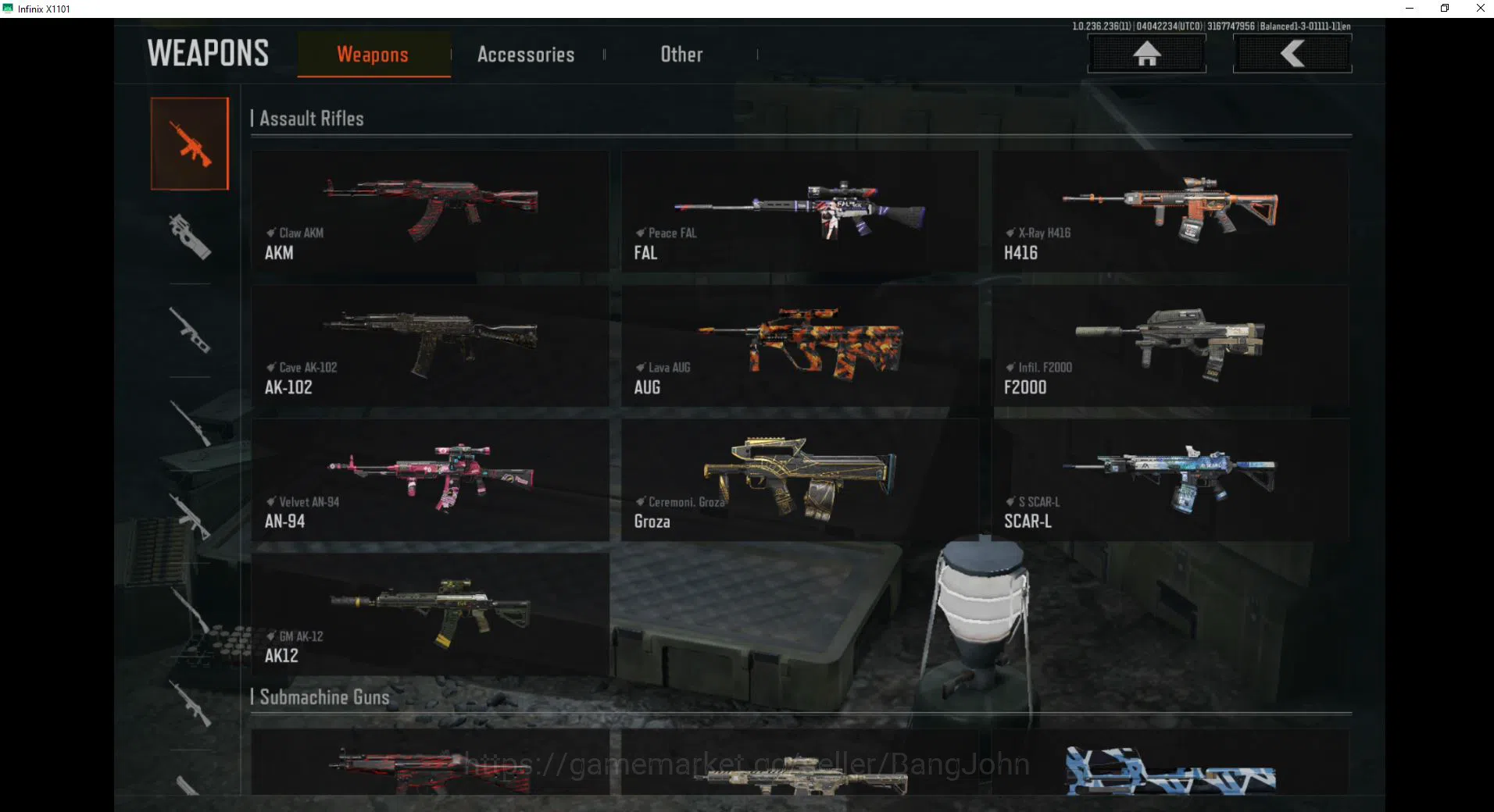 Arena Breakout Accounts Others MOBILE | LVL 30 | SV 19.4 M | CV 8 M | Wp skin H416 X-ray, Fall peace, many other skin full 2