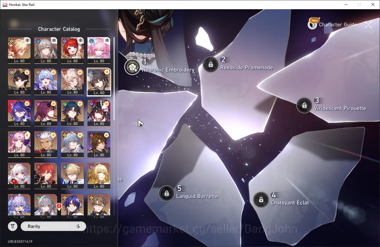 Honkai Star Rail Accounts ASIA | TL 70 | 14 Limit | Mydei E2S1 | Sparkle E1S image 5