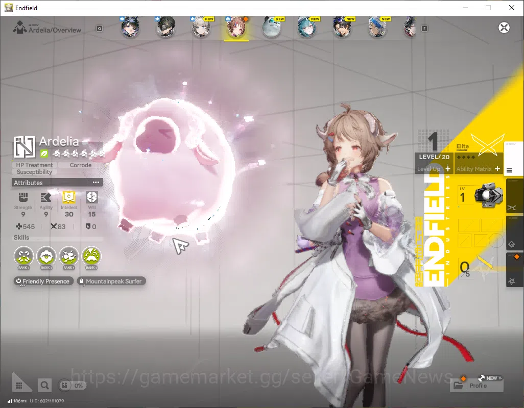 Arknights: Endfield Accounts NA/EU|Lv2|Fresh Starter|SSR2(1Limit)(8 SR Characte image 11