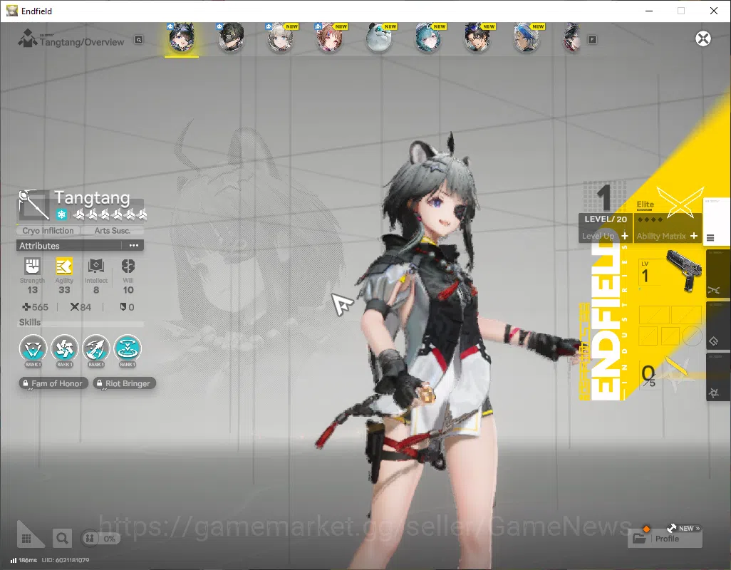 Arknights: Endfield Accounts NA/EU|Lv2|Fresh Starter|SSR2(1Limit)(8 SR Characte image 12