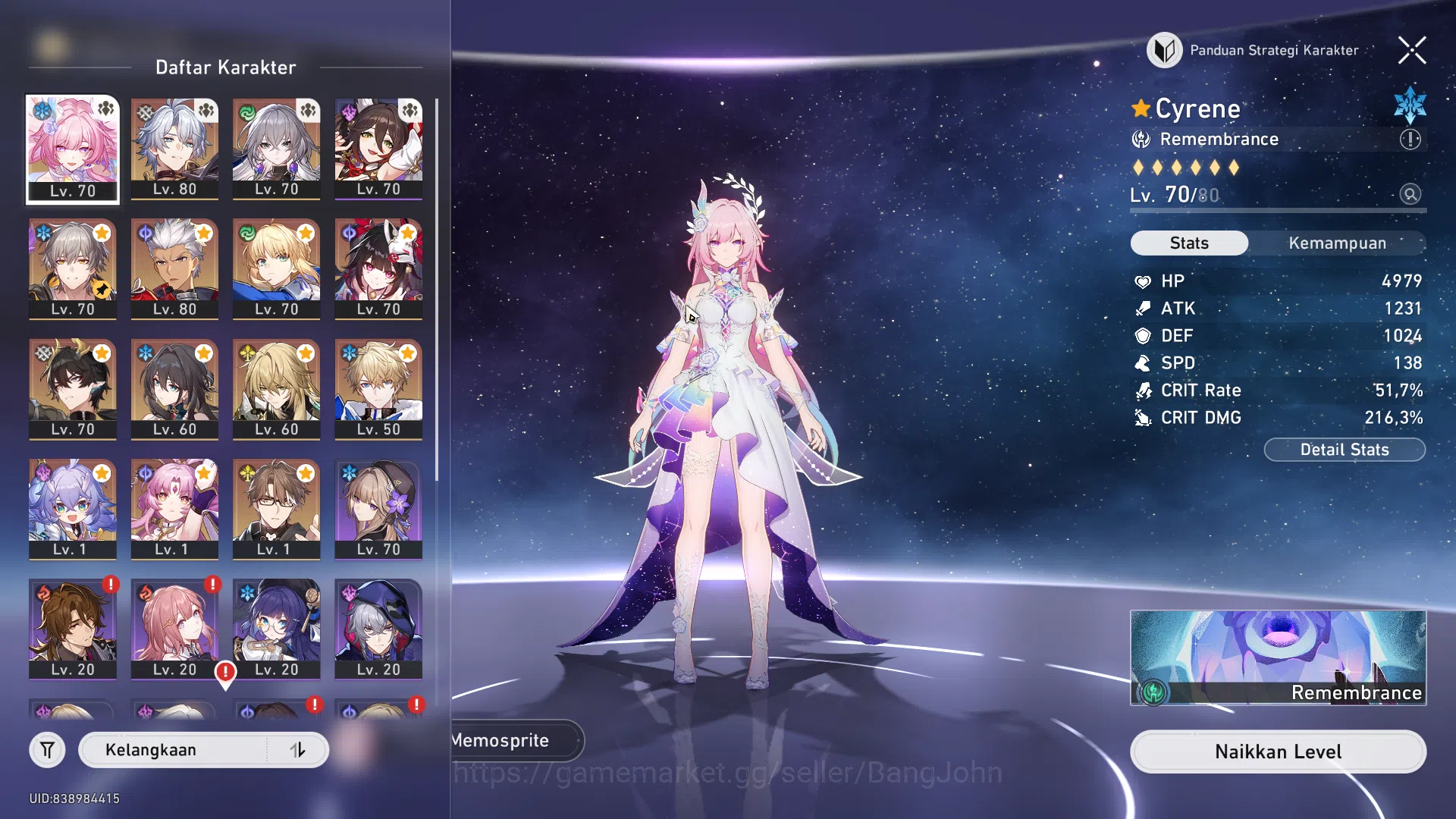 Honkai Star Rail Accounts ASIA TL62 | 4 Limit + Sign | Saber/Archer Sign | S image 2